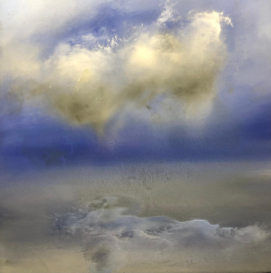 Soluzione temporanea. Olio su pioppo, 30x30. (180€)