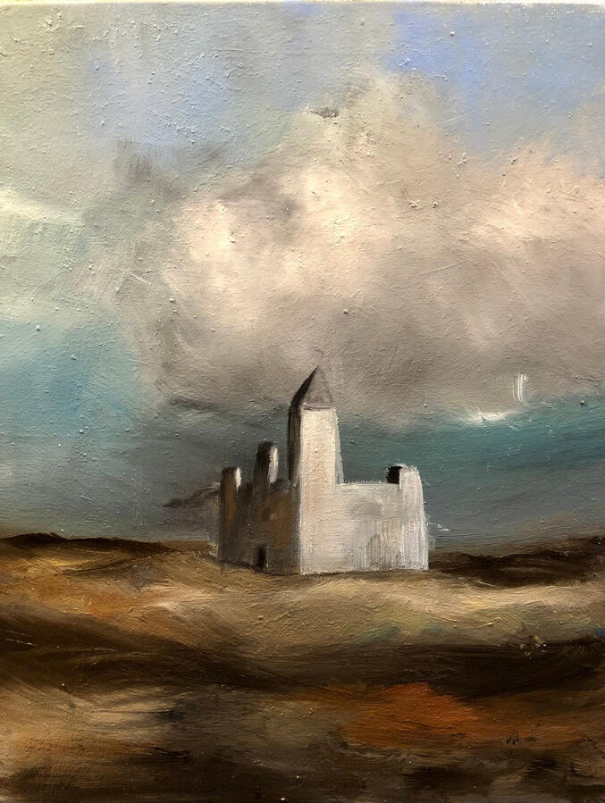 Ci sarà una volta. Olio su tela, 20x25. (150€)