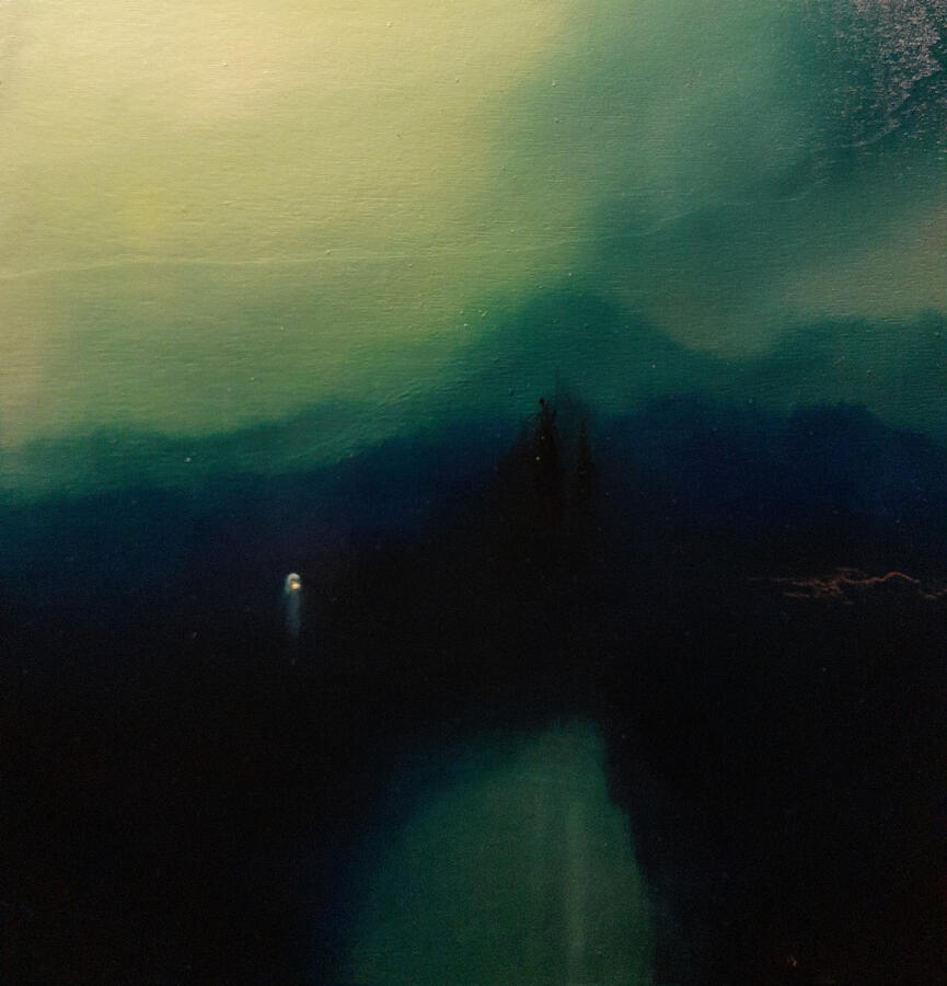 Spirito Selvatico. Olio su pioppo, 30x30.(200€)